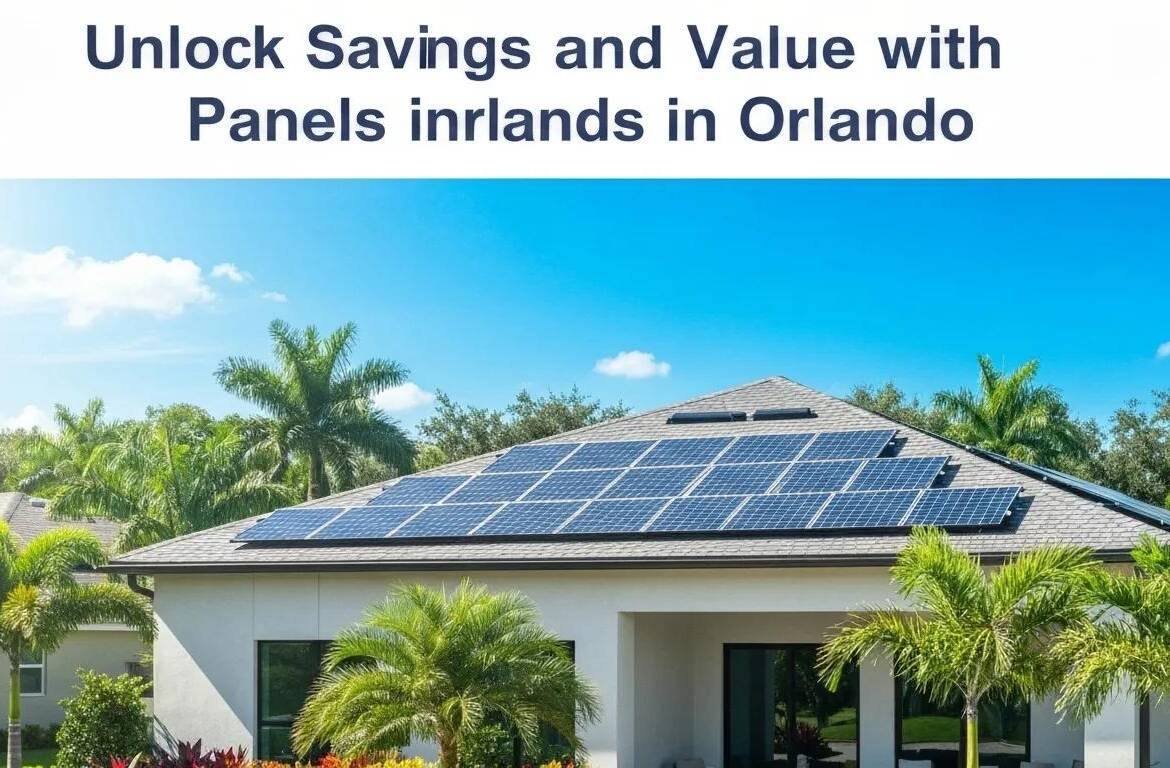 Unlock Savings and Value with Solar Panels in Orlando