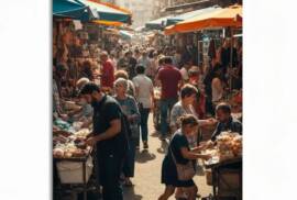 Modern home with solar panels reflecting sunlight in a sunny landscape