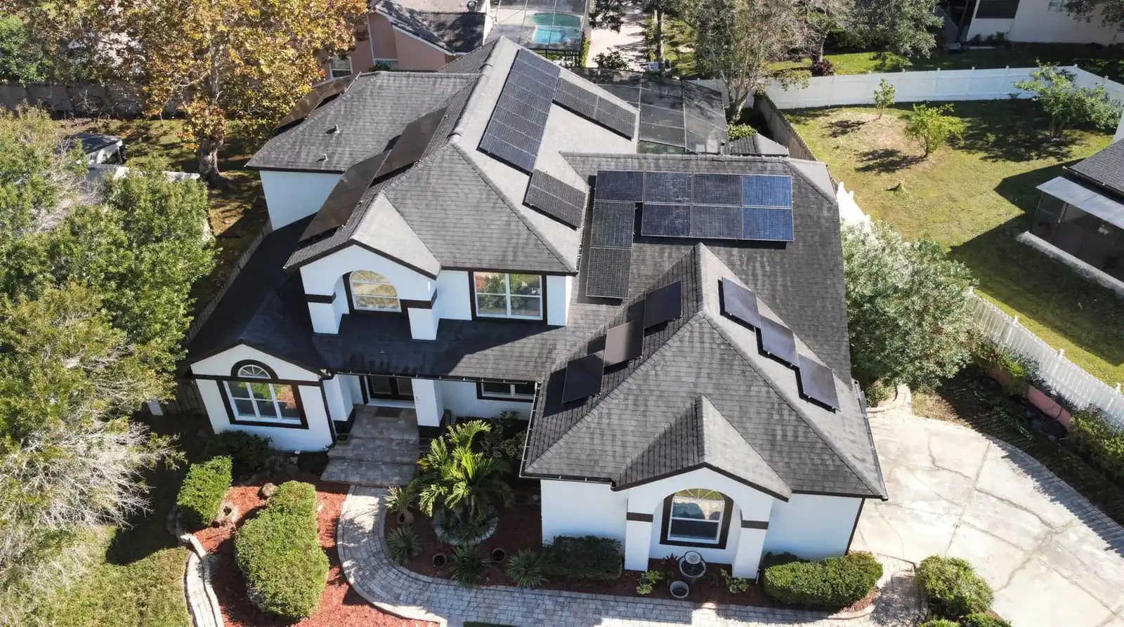 Sunwave Energy provides direct installation services for solar panels rather than outsourcing the work.; Customer